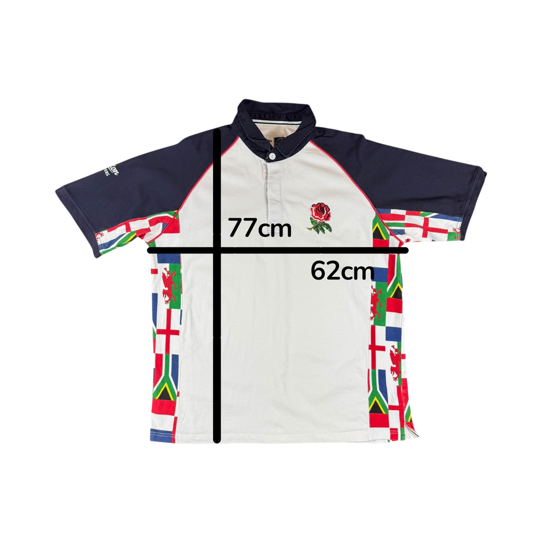 England Rugby World Cup Polo Shirt - 8/10 - (XL)