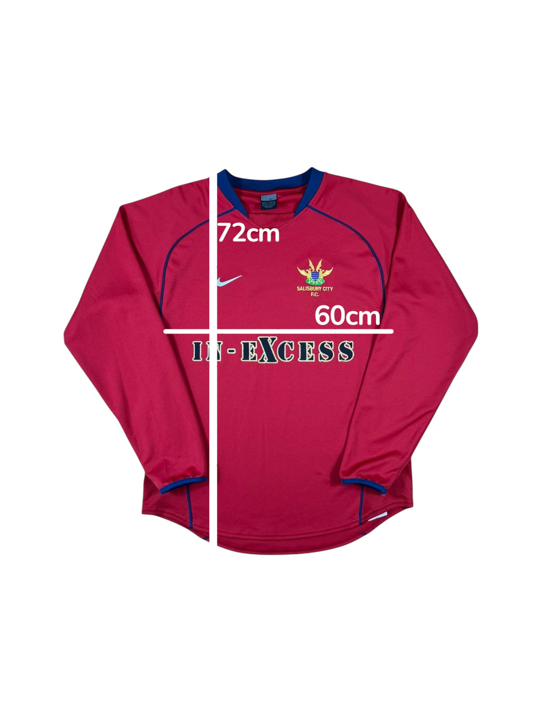 2004/05 Salisbury City Nike Home Longsleeve Shirt - 10/10 - (M)