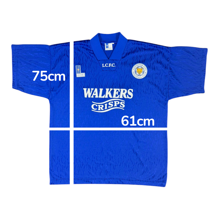 1992-94 Leicester City Home Shirt - 10/10 - (XL)