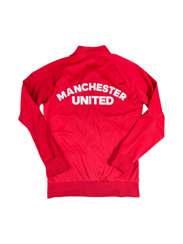 2016/17 Manchester United Adidas Football Track Jacket - 9/10 - (M)