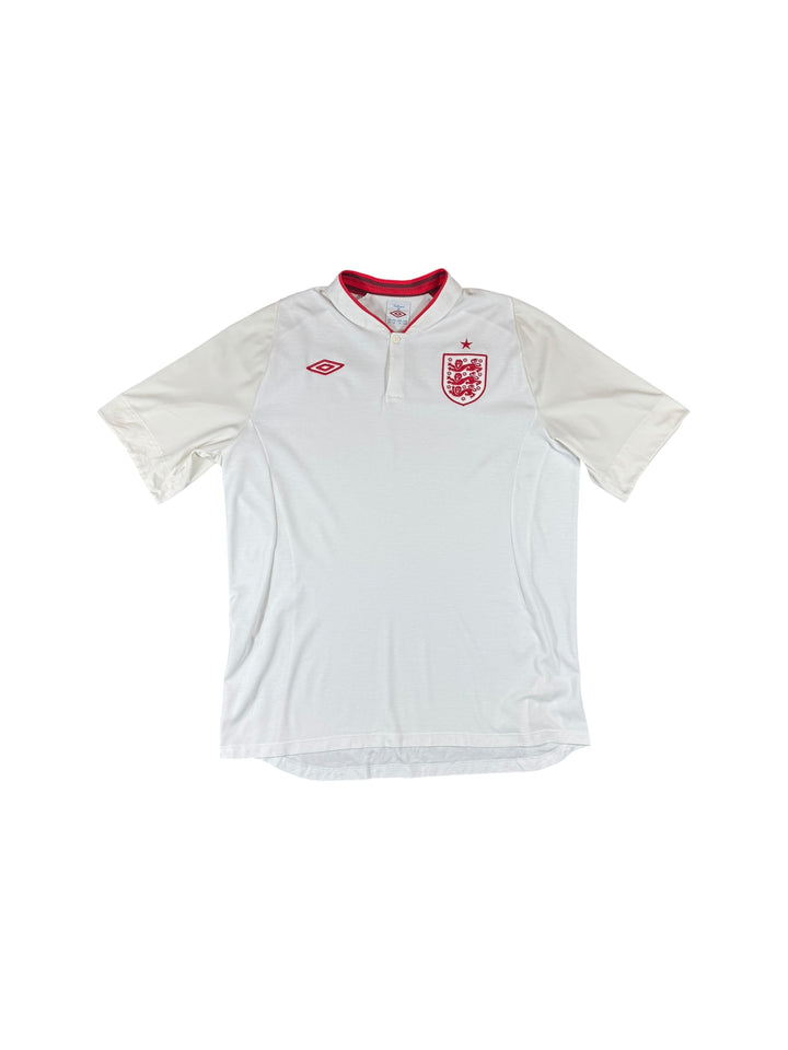 2012/13 England Umbro Home Shirt - 9/10 - (XL)