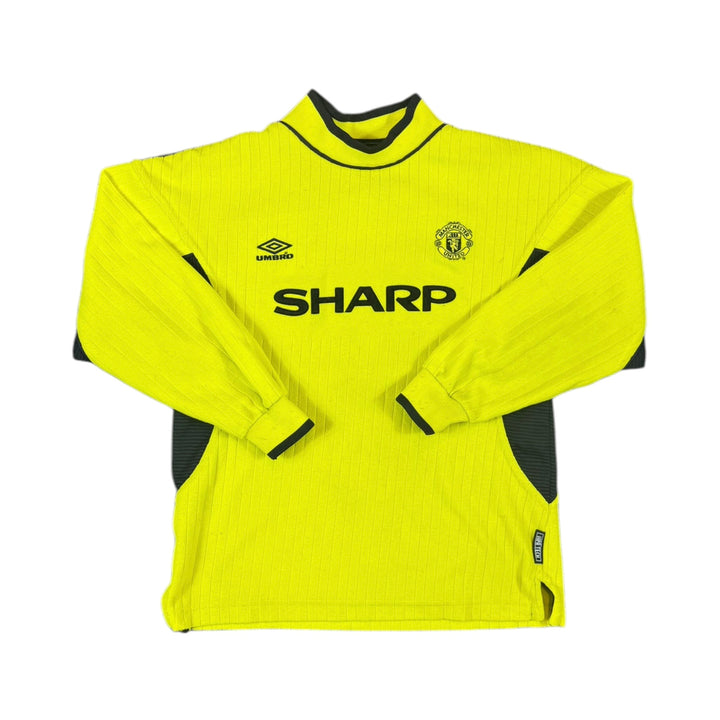 1999-00 Manchester United GK Shirt - 8/10 - (12-13 Years)