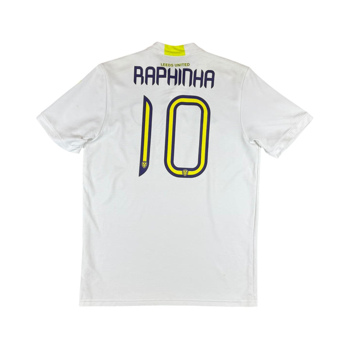 2021-22 Leeds United Adidas Home Shirt #10 RAPHINHA - 8/10 - (L)