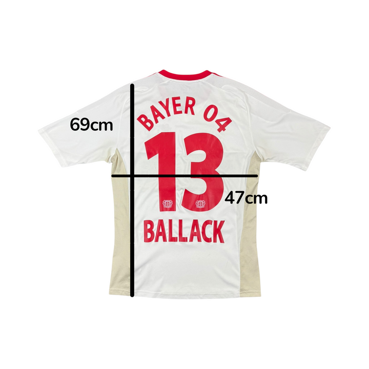 2011-12 Bayer Leveerkusen Adidas Away Shirt Ballack #13 - 7/10 - (M)