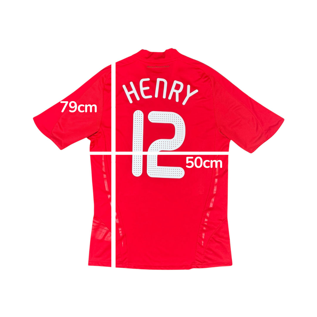 2007-08 France Adidas Away Shirt Henry #12 - 8/10 - (L)