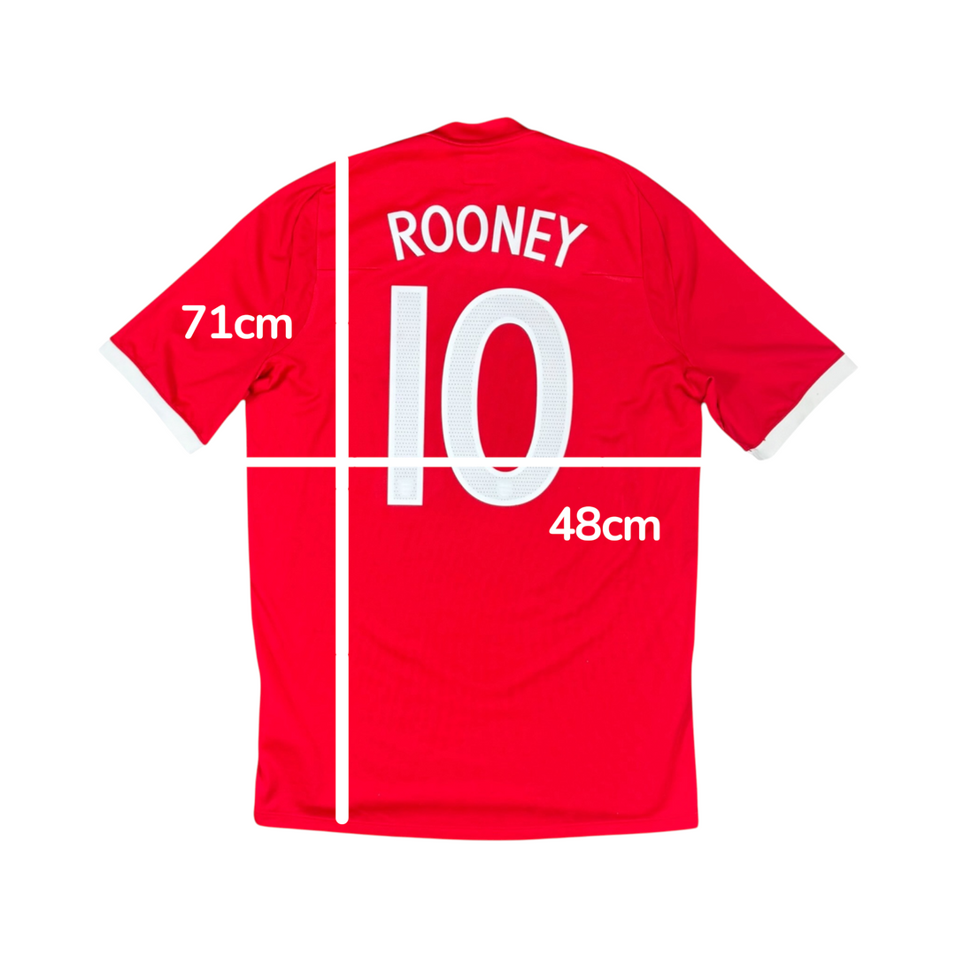 2010-11 England Umbro Away Shirt Rooney #10 - 10/10 - (M)