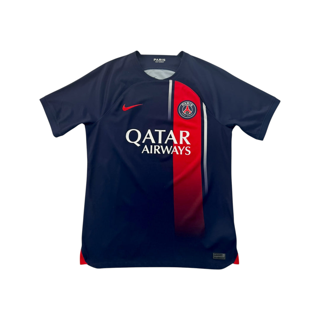 2023-24 Paris Saint Germain Nike Home Shirt - 9/10 - (M)