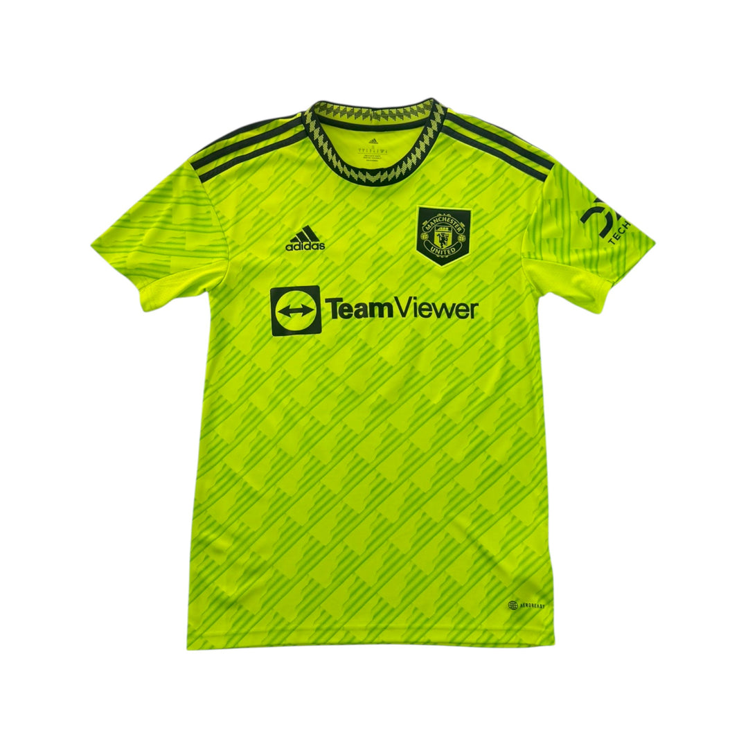 2022-23 Manchester United Adidas Third Shirt #8 B. FERNANDES - 9/10 - (S)