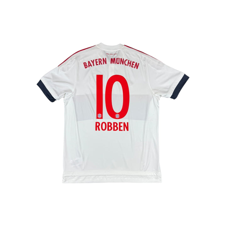 2015-16 Bayern Munich Adidas Away Shirt #10 ROBBEN - 7/10 - (L)