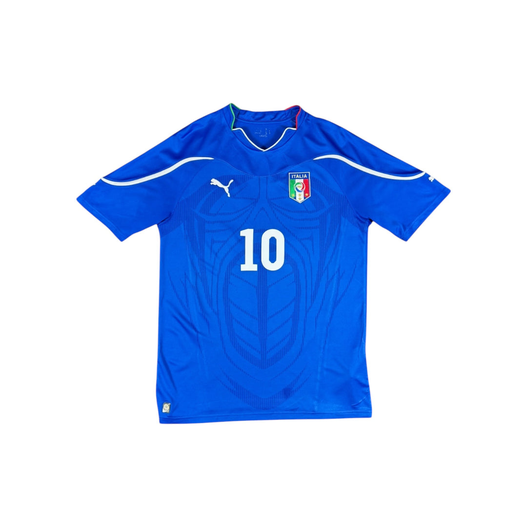 2010-11 Italy Puma Home Shirt #10 DI NATALE - 9/10 - (L)