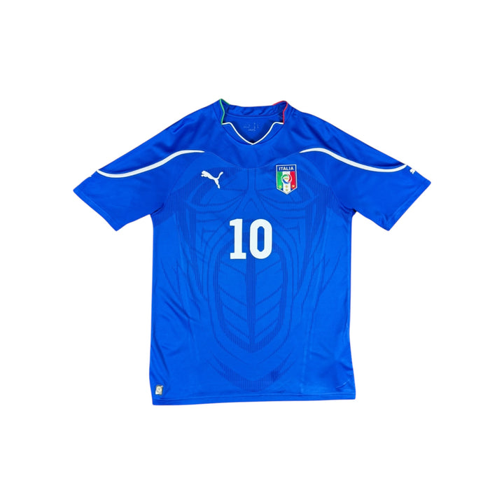 2010-11 Italy Puma Home Shirt #10 DI NATALE - 9/10 - (L)