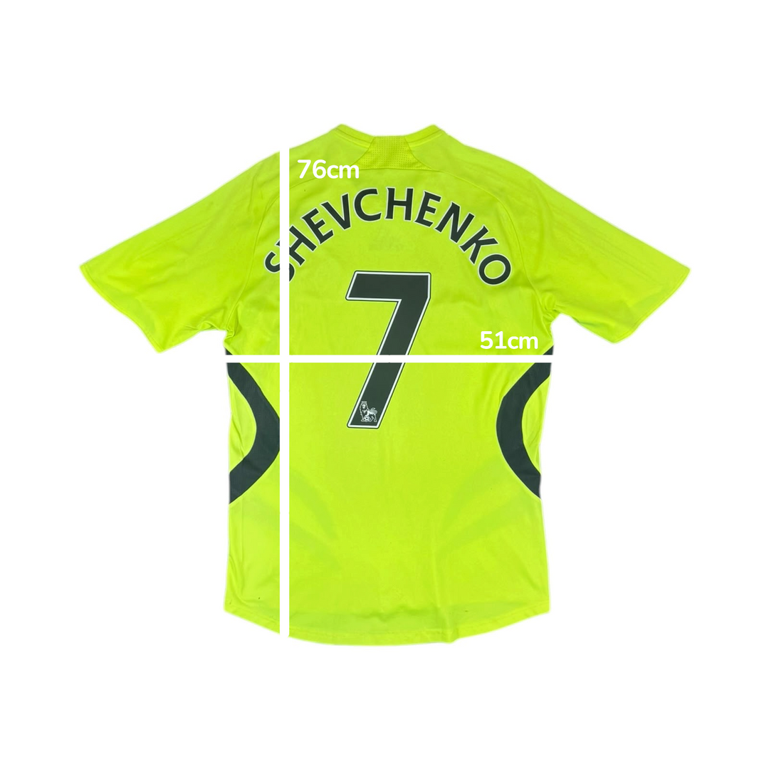 2007-08 Chelsea Away Shirt SHEVCHENKO #7 - 7/10 - (M)