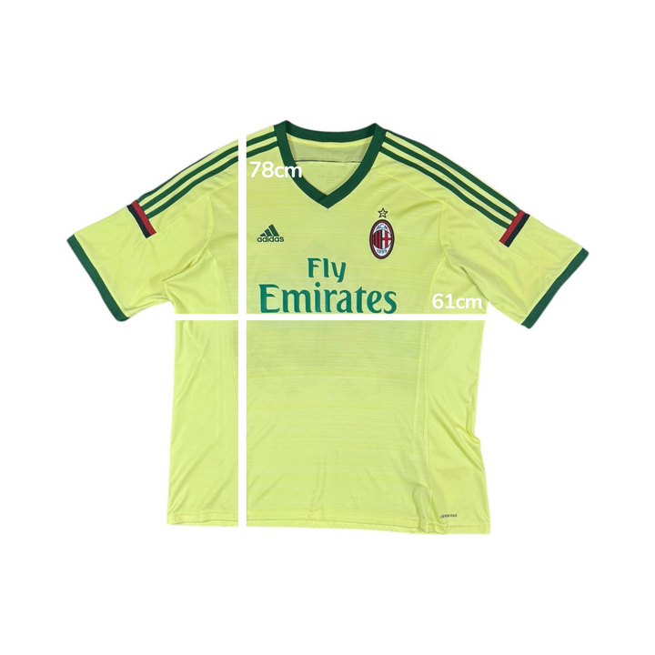 2014-15 AC Milan Third Shirt - 7/10 - (XXL)
